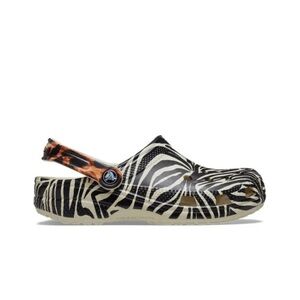 Brand New Crocs Women's Classic Animal Remix Clog - Bone/Multi Animal
